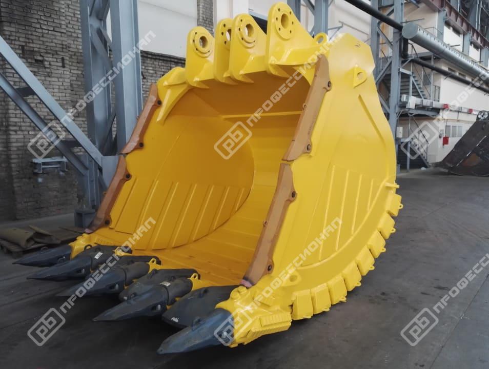 Ковш скальный сверъусиленный для экскаватора Komatsu PC 2000 объемом 12 куб.м